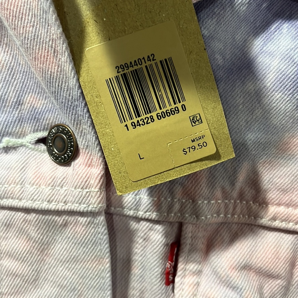 Levi's Pastel Tie-Dye Jean Jacket - Picture 5 of 11